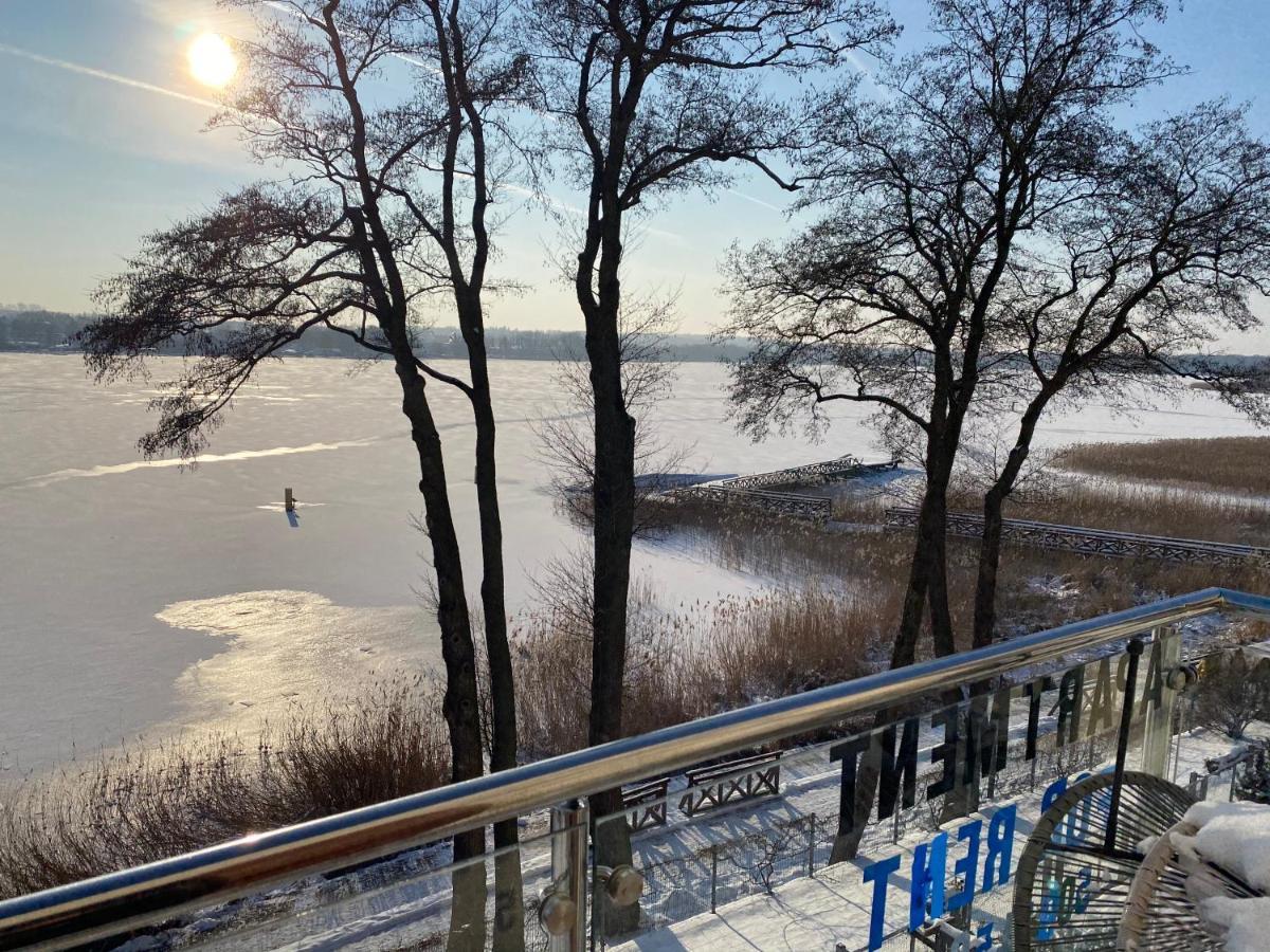 Lake View Ostroda Luxury Apartment Exterior foto